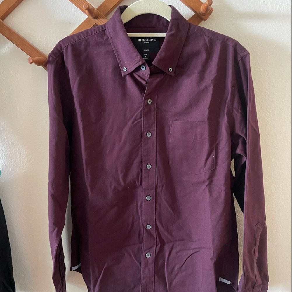 Bonobos Long Sleeve Oxford Button Down